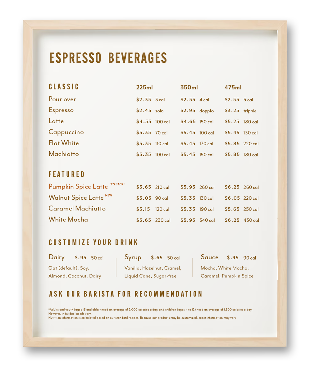 Espresso Bevearage